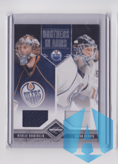 2011-12 Limited Brothers In Arms #4 Material Nikolai Khabibulin/Devan Dubnyk 031/199